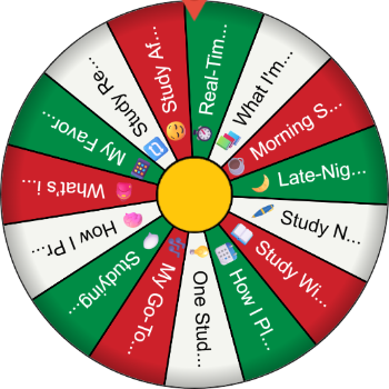 📓 Study With Me – SpinzyWheel