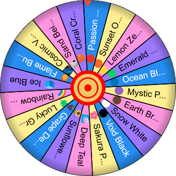 Wheel of Colours - SpinzyWheel