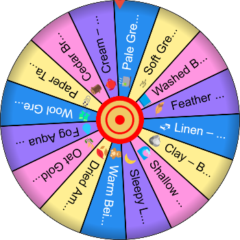🌀Calm Hue – SpinzyWheel 🌀