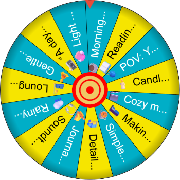 🛏️ Cozy Indoor Days – SpinzyWheel
