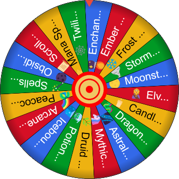 🌀 Arcane Color Wheel – SpinzyWheel 🌀