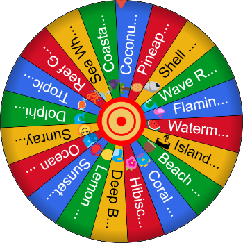 🌀 Tropical Tide Wheel – SpinzyWheel 🌀