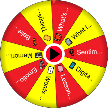 🎒 “What I Carry With Me” – SpinzyWheel