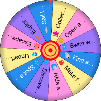 🌀 Ocean Treasure SpinzyWheel 🌀