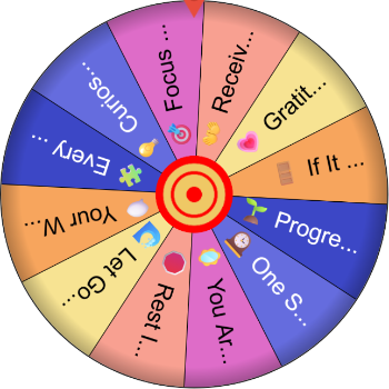 ✨ Mindset Reminders I Live By – Spinzywheel 🧠