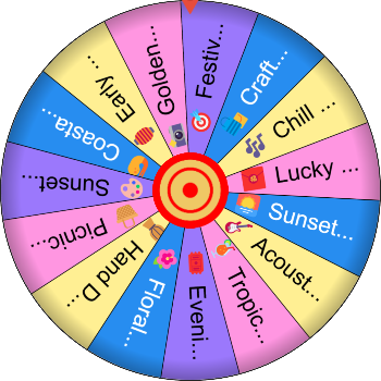 🌀 Festival Sunset Edition SpinzyWheel 🌀