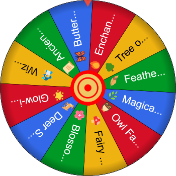 🌀 Enchanted Forest Wheel SpinzyWheel 🌀