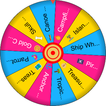 🌀 Treasure Island Wheel SpinzyWheel 🌀
