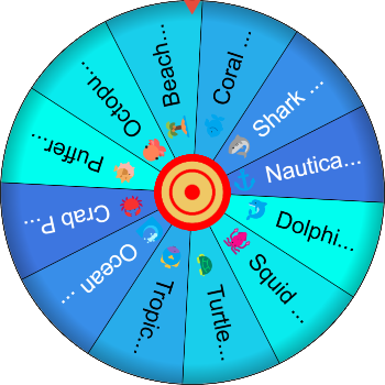 🌀 Underwater Adventure Wheel SpinzyWheel 🌀