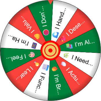 ✨ Things I’ve Learned About Myself Lately – Spinzywheel 🪞