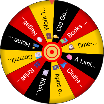 Things I’ve Decluttered from My Life – Spinzywheel 🧹