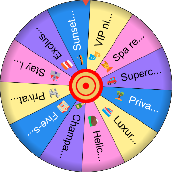 💎✈️ Luxury Travel SpinzyWheel 🏝️🍾