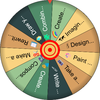 🎨✨ Creative Inspiration SpinzyWheel 📚💡