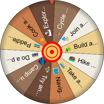 🗺️🔥 Adventure Challenge SpinzyWheel 🧭🏞️