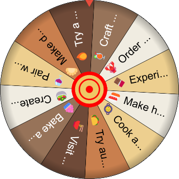 🍽️✨ Culinary Adventure SpinzyWheel 🌍🍷