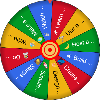 🚀 Space Exploration SpinzyWheel 🌌