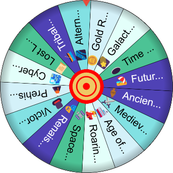 Time Traveler’s Quest SpinzyWheel