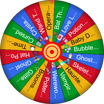 🌀 Haunted Magical Mansion SpinzyWheel 🎃🪄👻🌀