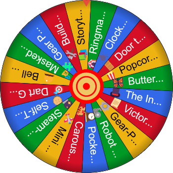 ⚙️ Steampunk Time Circus SpinzyWheel 🎡🕰️🤹‍♂️