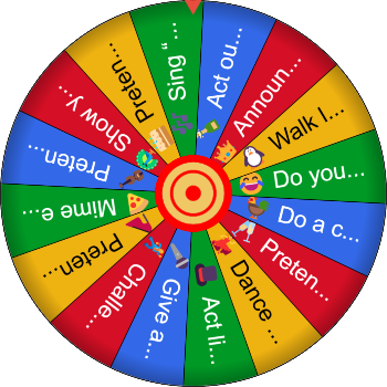🌀 Luxury Gala – Dare Only Funny Edition SpinzyWheel 🌀