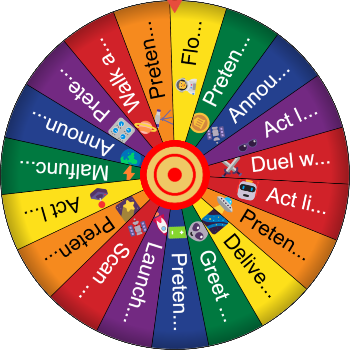🌀 Luxury Gala – Sci-Fi Dare Edition SpinzyWheel 🌀