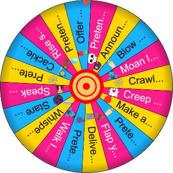 🌀 Luxury Gala – Horror Dare Edition SpinzyWheel 🌀