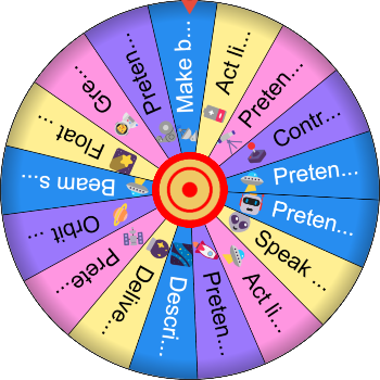 🌀 Luxury Gala – Sci-Fi Dare Edition SpinzyWheel 🌀