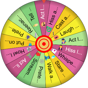 🌀 Luxury Gala – Horror Dare Edition SpinzyWheel 🌀