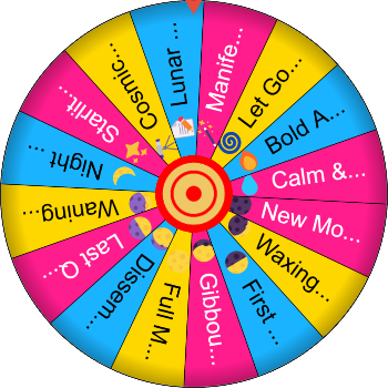 🌀 Phases of the Moon Oracle SpinzyWheel 🌀