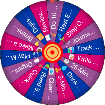🌀 Daily Productivity Boost SpinzyWheel 🌀