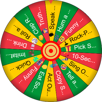 🌀 Party Fun Challenge SpinzyWheel 🌀