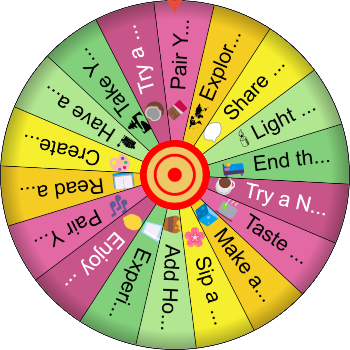🌀 Coffee & Tea Moments SpinzyWheel 🌀