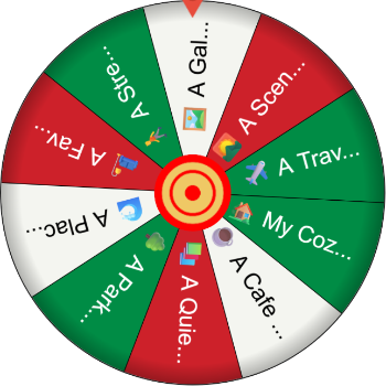 🌍 Places That Inspire My Creativity – Spinzywheel