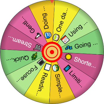 🔄 Routines I’ve Simplified – Spinzywheel