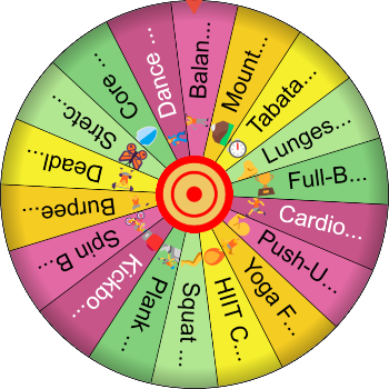 🌀 Random Fitness SpinzyWheel 🌀