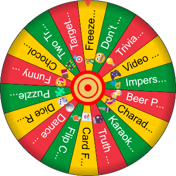 🌀 Random Party Game SpinzyWheel 🌀