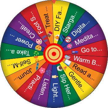 🌀 Random Relax & Self-Care SpinzyWheel 🌀