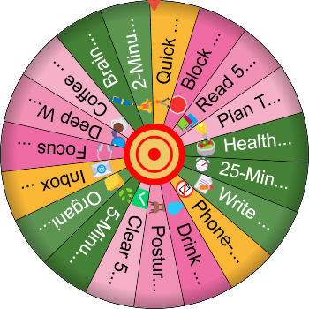 🌀 Random Workday Focus SpinzyWheel 🌀