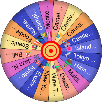 🌀 Random Travel Dreams SpinzyWheel 🌀