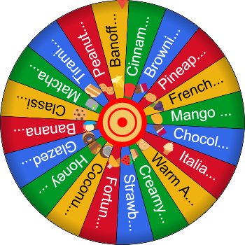 🌀 Random Dessert Delights SpinzyWheel 🌀