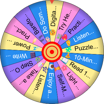 🌀Random Relax & Self-Care SpinzyWheel 🌀