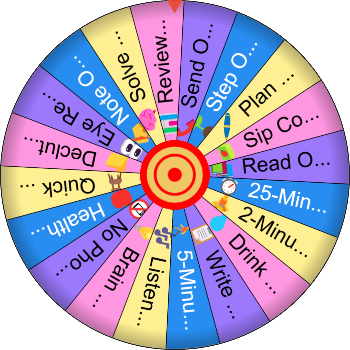 🌀 Random Workday Focus SpinzyWheel 🌀