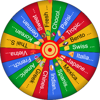 🌀 Random Foodie Adventure SpinzyWheel 🌀