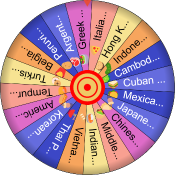🌀 Random Street Food Quest SpinzyWheel 🌀