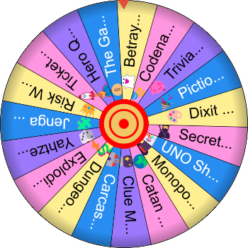 🌀 🎲 Random Board Game SpinzyWheel 🌀