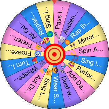 🌀 🎤 Random Karaoke Challenge SpinzyWheel 🌀