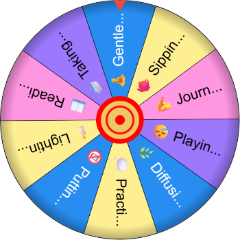 💤 Nighttime Habits That Help Me Rest – SpinzyWheel