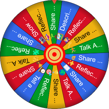 🌀 Reflection & Sharing SpinzyWheel 🌀