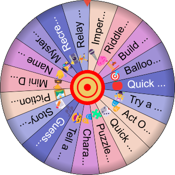 🌀Indoor Team Games SpinzyWheel🌀