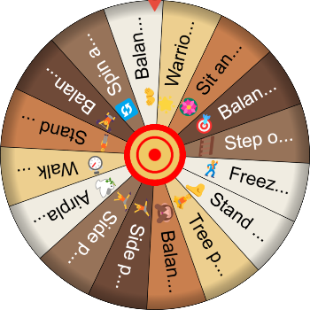 🌀 Body Balance Challenge — SpinzyWheel 🌀